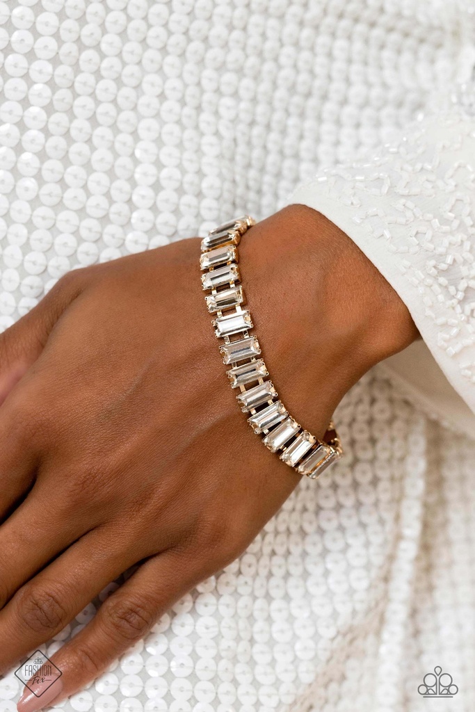 Layered Pearls Jewelry Set Crystals - Gold - Fashion Fix - London Haute
