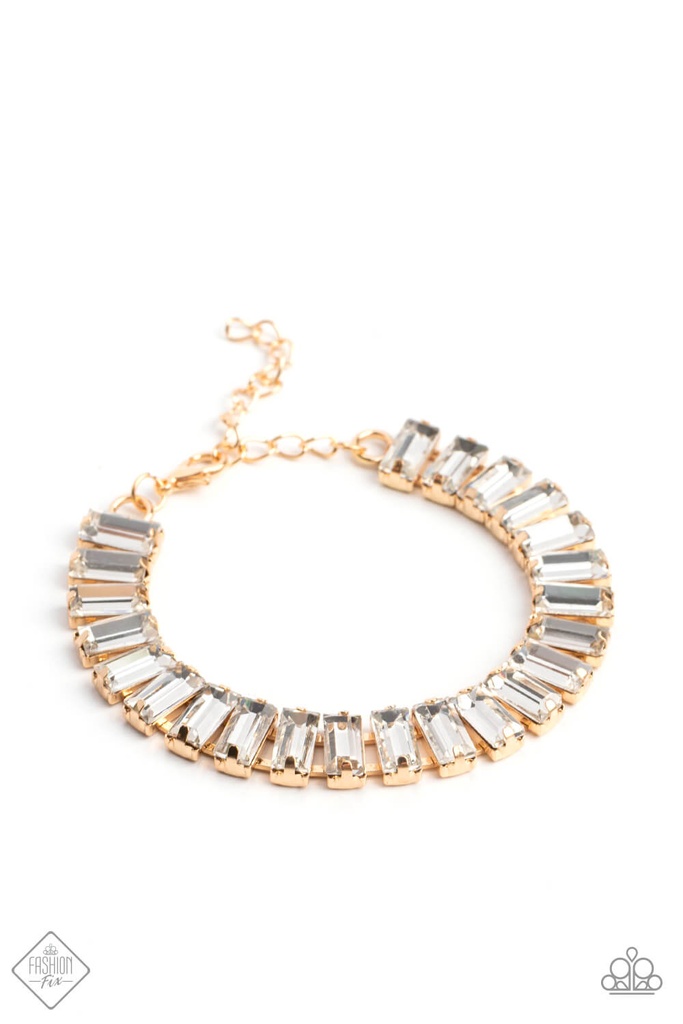 Layered Pearls Jewelry Set Crystals - Gold - Fashion Fix - London Haute