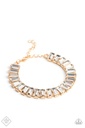 Layered Pearls Jewelry Set Crystals - Gold - Fashion Fix - London Haute