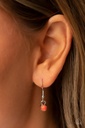 Orange Necklace Teardrop Beads - Bali Ballroom