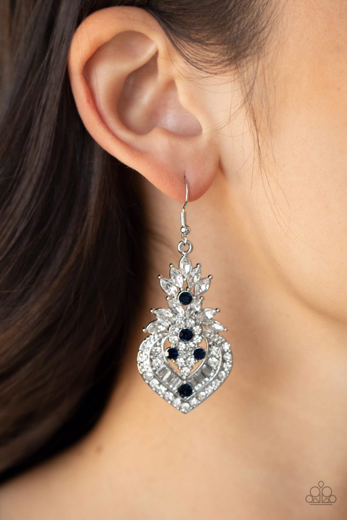 Royal Hustle - Blue Earrings