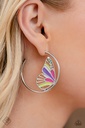 Multi Color Butterfly Stone Jewelry Set in Silver - Fashion Fix - Flight Direction