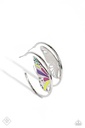 Multi Color Butterfly Stone Jewelry Set in Silver - Fashion Fix - Flight Direction