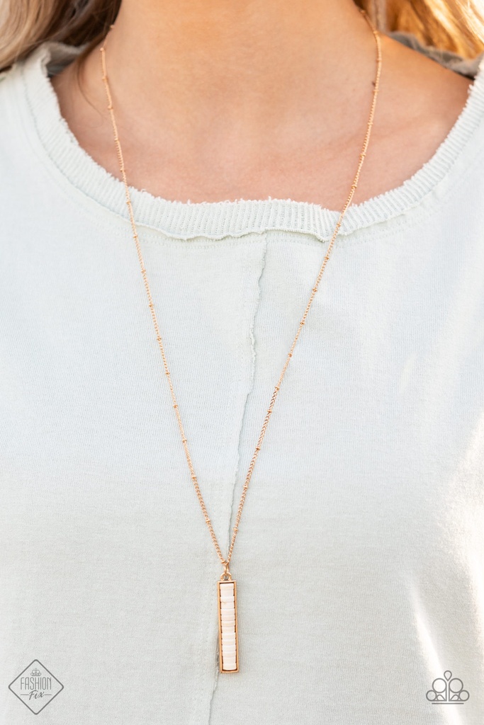 Gold and White Stone Set