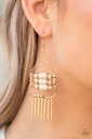 Gold and White Stone Set