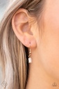 Gold and White Stone Set