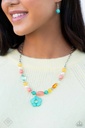 Colorful Beaded Blue Daisy Jewelry Set - Fashion Fix - Daisy Town