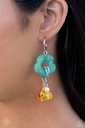 Colorful Beaded Blue Daisy Jewelry Set - Fashion Fix - Daisy Town