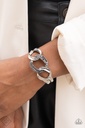 Silver Links and Hematite Jewelry Set - Fashion Fix