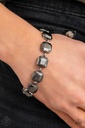Silver Bar and Hematite Jewelry Set - Fashion Fix - Smoldering Set