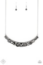 Silver Bar and Hematite Jewelry Set - Fashion Fix - Smoldering Set