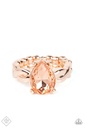 Rose Gold Jewelry Set with Crystals - Fashion Fix - Captivated Set