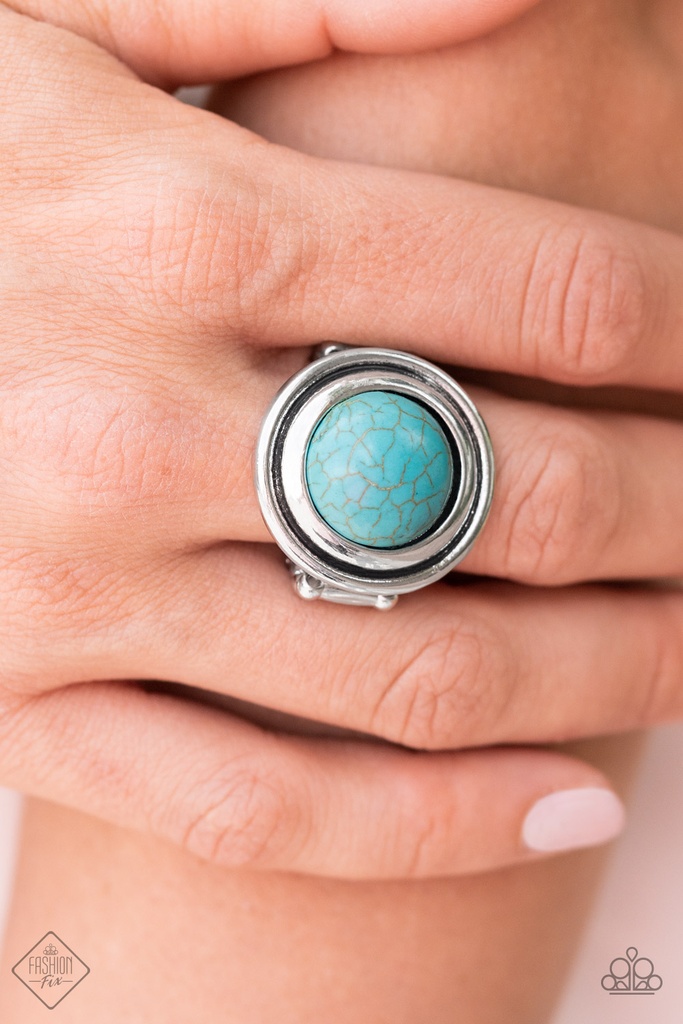 Jewelry Set with Turquoise in Silver - Fashion Fix - Wild
