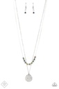 Layered Necklace Stars Pendant with Beads in Oil Spill Jewelry - Stunning Supernova
