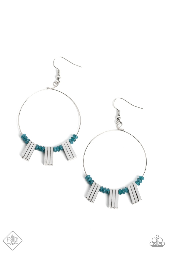 Rainbow Jewelry Set Silver - Fashion Fix - Beaded Layers