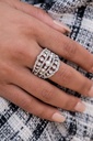 Chunky Pearl Jewelry Set with Crystals - Fashion Fix - Nautical
