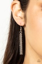Crystal Pendant Necklace Long Silver Chain - Hands-Down Dazzling