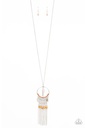 Long Necklace Beaded Pendant Seed Bead Jewelry - Dancing Dreamcatcher