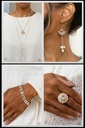 Layered Pearls Jewelry Set Crystals - Gold - Fashion Fix - London Haute