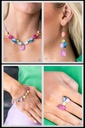 Multi Color Jewelry Set in Silver - Fashion Fix - Puzzled Entertainment